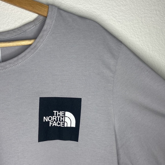 NORTH FACE Mens Himalayan Grey Short-Sleeve T-Shirt w/ Graphic Print, Sz L - Picture 3 of 11